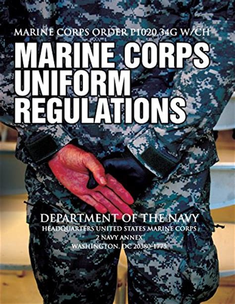 Hands in pockets are as bad as chewing gum and chewing tobacco or cigarettes, according to the Marine Corps Order P1020. . P1020 34h